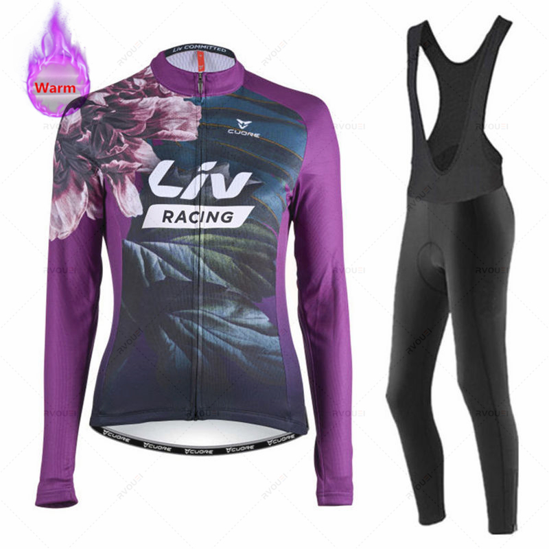 Cycling Gear Brands - Liv النساء الشتاء Bicicleta مجموعة في