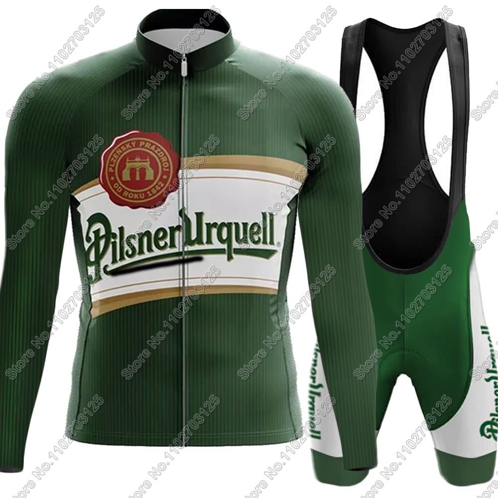 Cycling Bib Shorts - 2025 شرب البيرة الدراجات جيرسي مجموعة