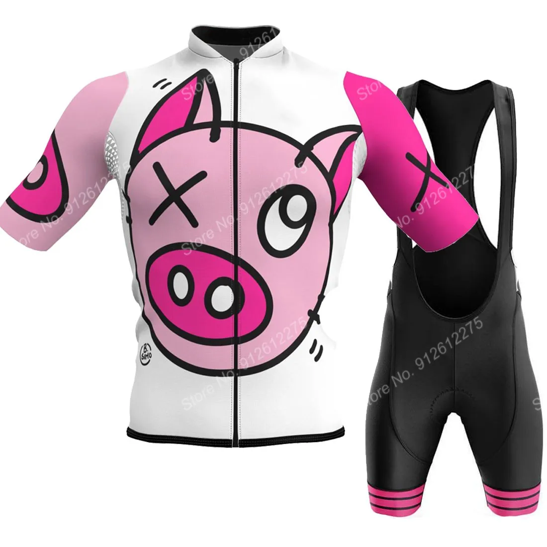 Cycling Bib Shorts - طقم ملابس ركوب الدراجات من الجيرسيه