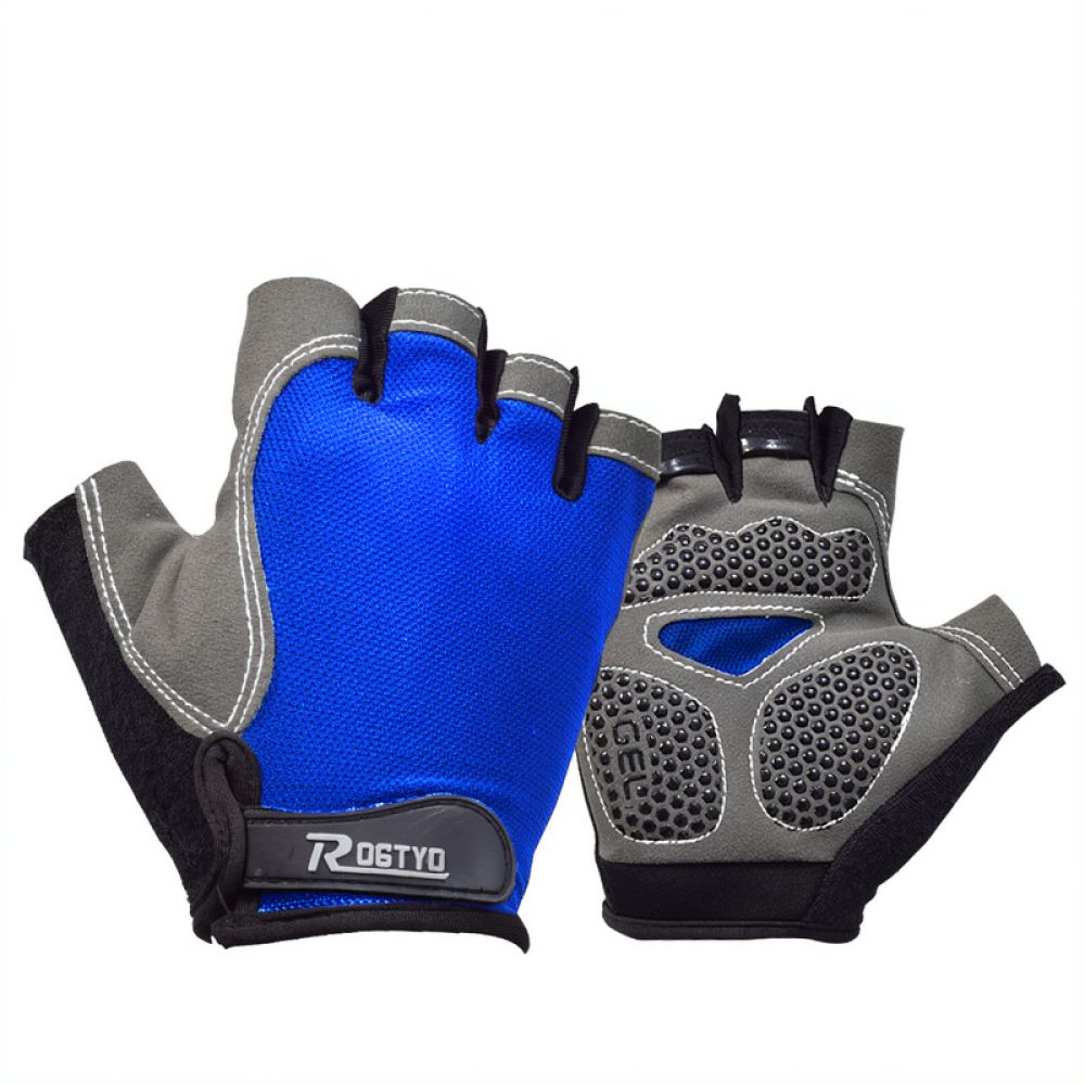 Cycling Gear And Equipment - قفازات ركوب الدراجات نصف الأصابع مقاومة