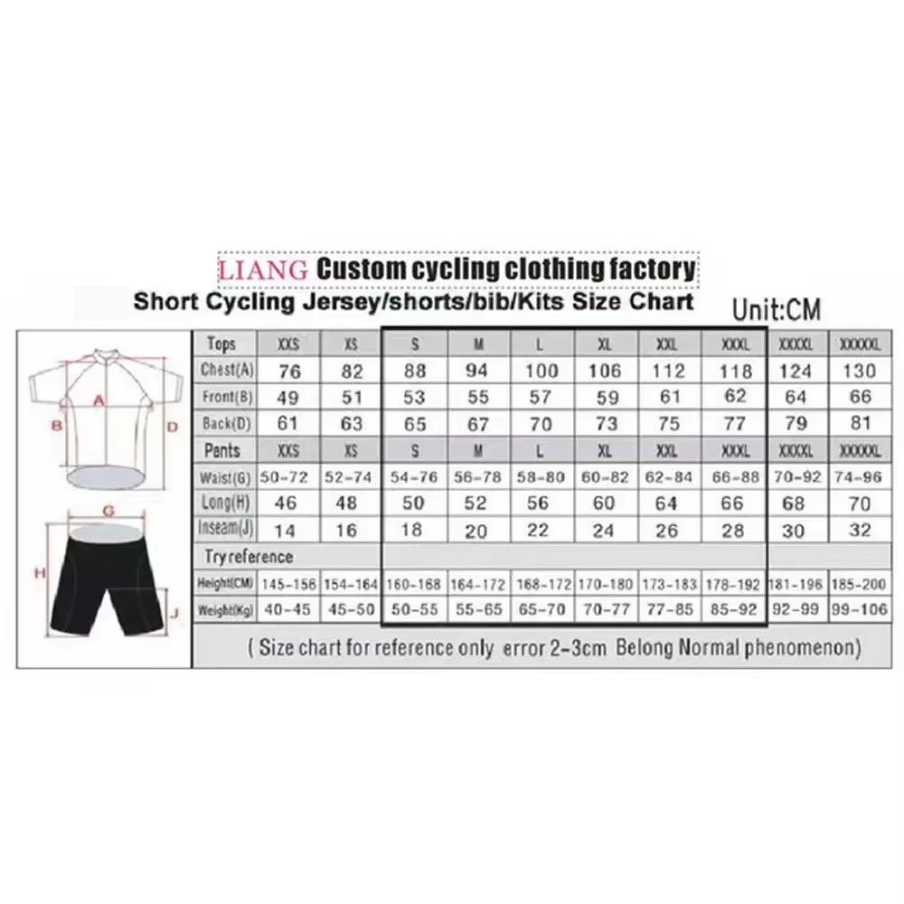 طقم قميص ركوب الدراجات مخصص لل - مراجعة Cycling Bib Shorts وسعره